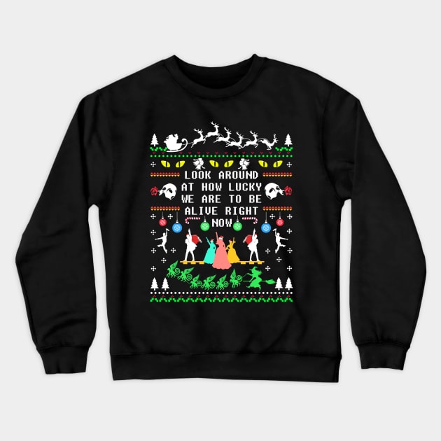 Ugly Broadway Christmas Sweatshirt Crewneck Sweatshirt by KsuAnn